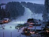Unique night ski show in Borovets