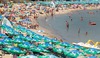 Tourism boom- many Russians spend their beach holidays in Bulgaria