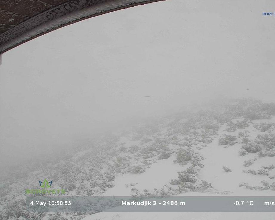 Les pistes de ski de Markudjik, webcam à Borovets