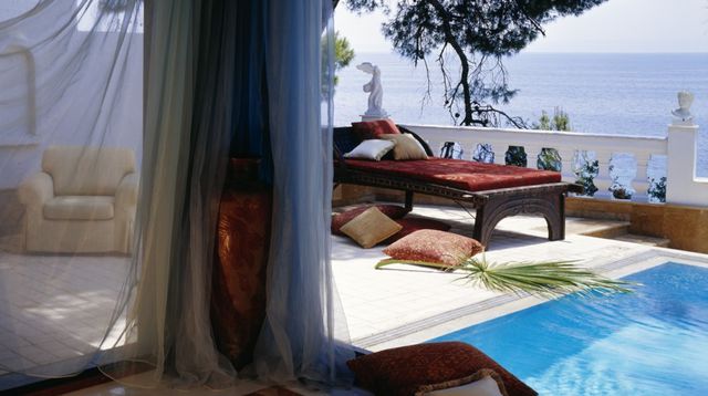 Danai Beach Resort - luna de miere vedere la executive suite la mare piscin