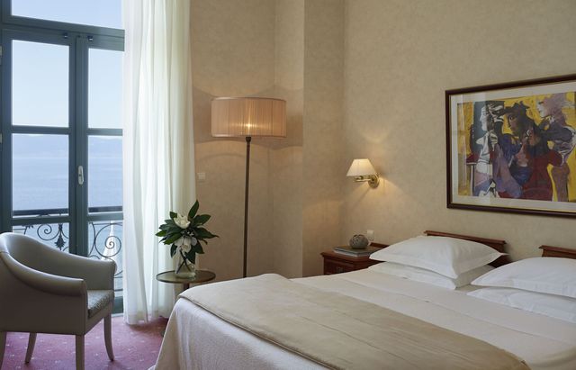 Thermae Sylla Spa Wellness Hotel - camer cu dou paturi cu vedere la mare unic folosint