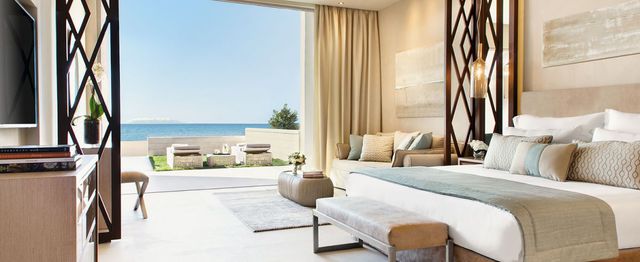 Sani Dunes - deluxe junior suite private garden beach front