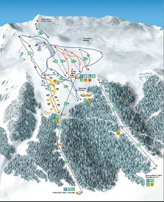 Vitosha Ski Map